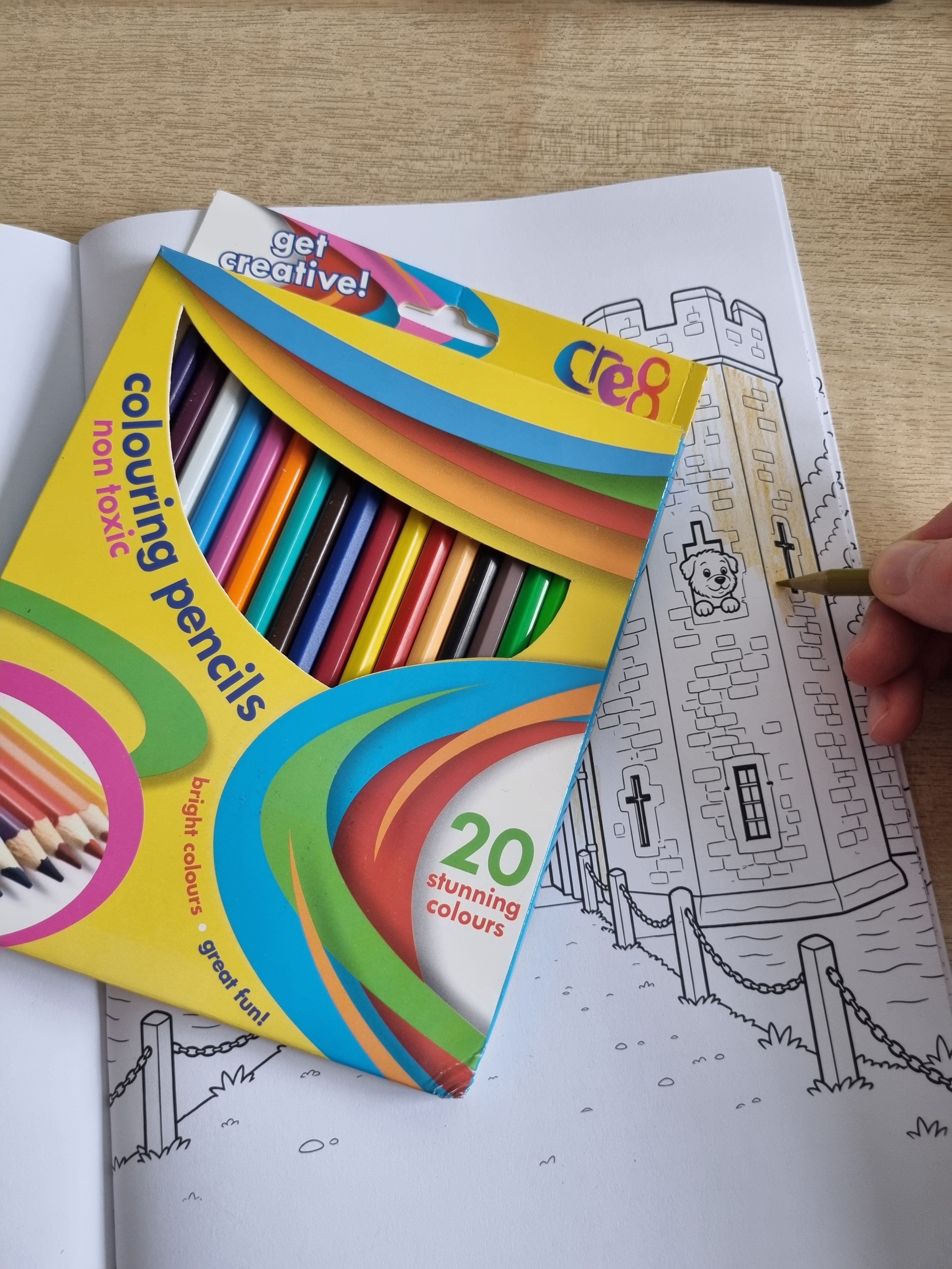 20 Colouring Pencils