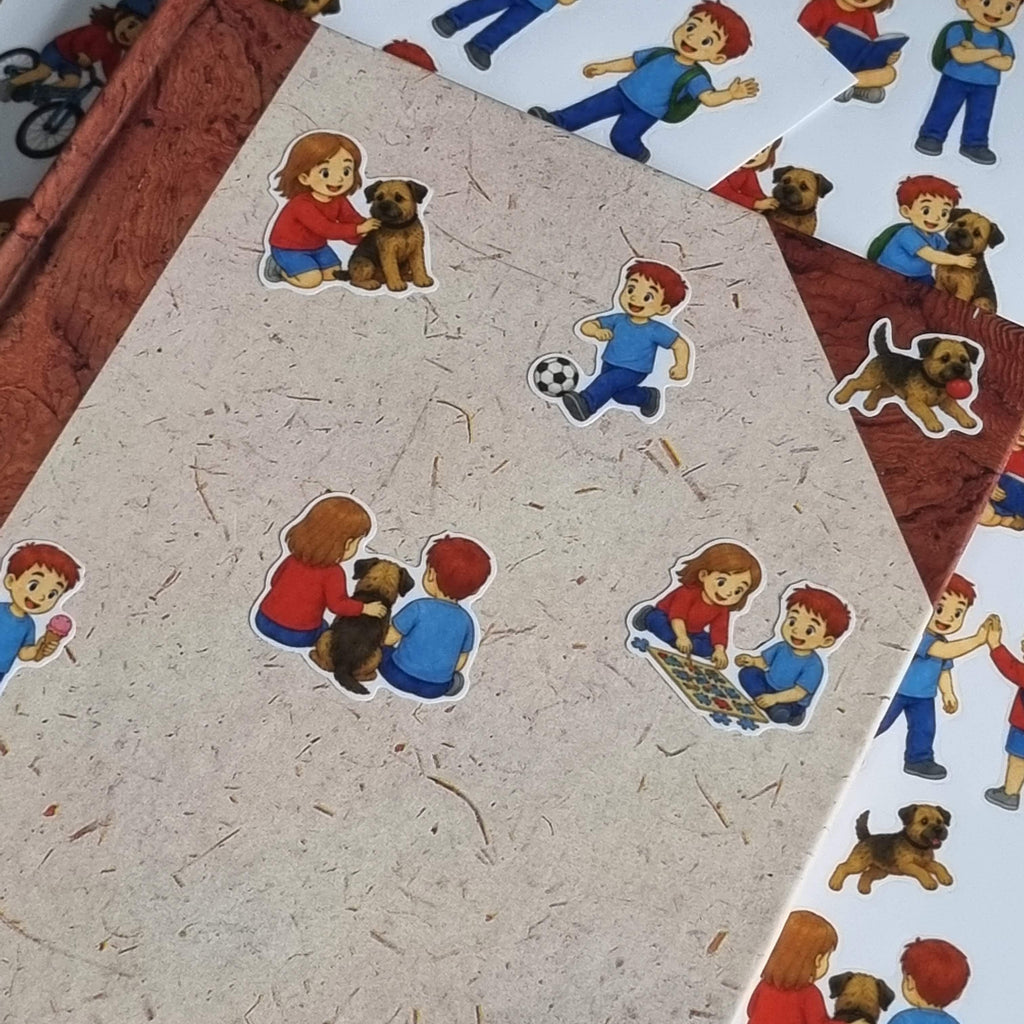 A5 Character Sticker Sheet