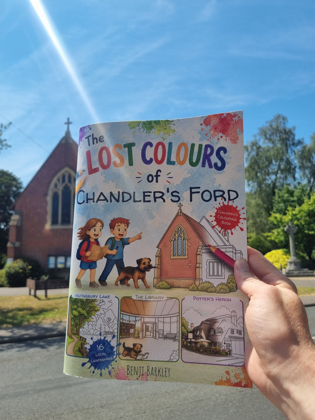 The Lost Colours of Chandler's Ford - Local Colouring Book