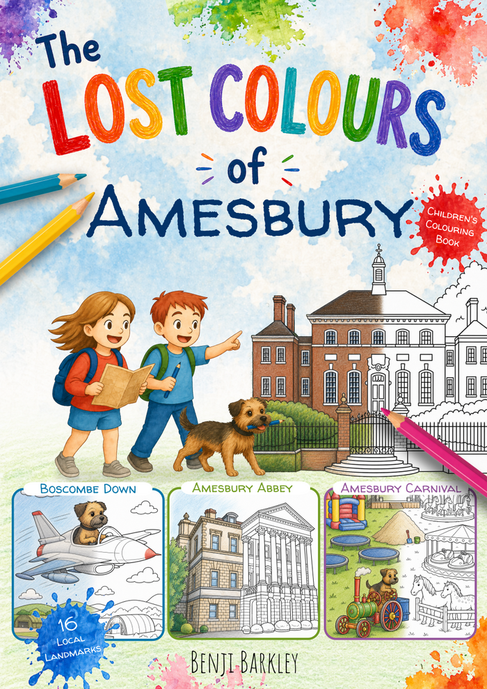 The Lost Colours of Amesbury - Local Colouring Book