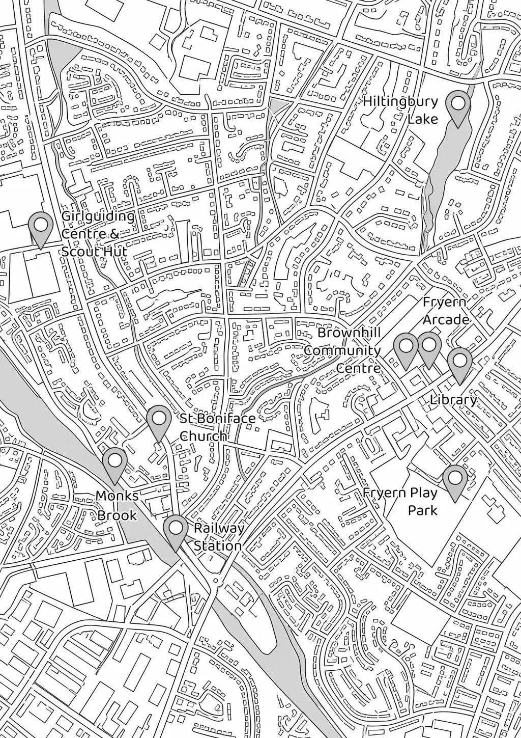 The Lost Colours of Chandler's Ford - Local Colouring Book