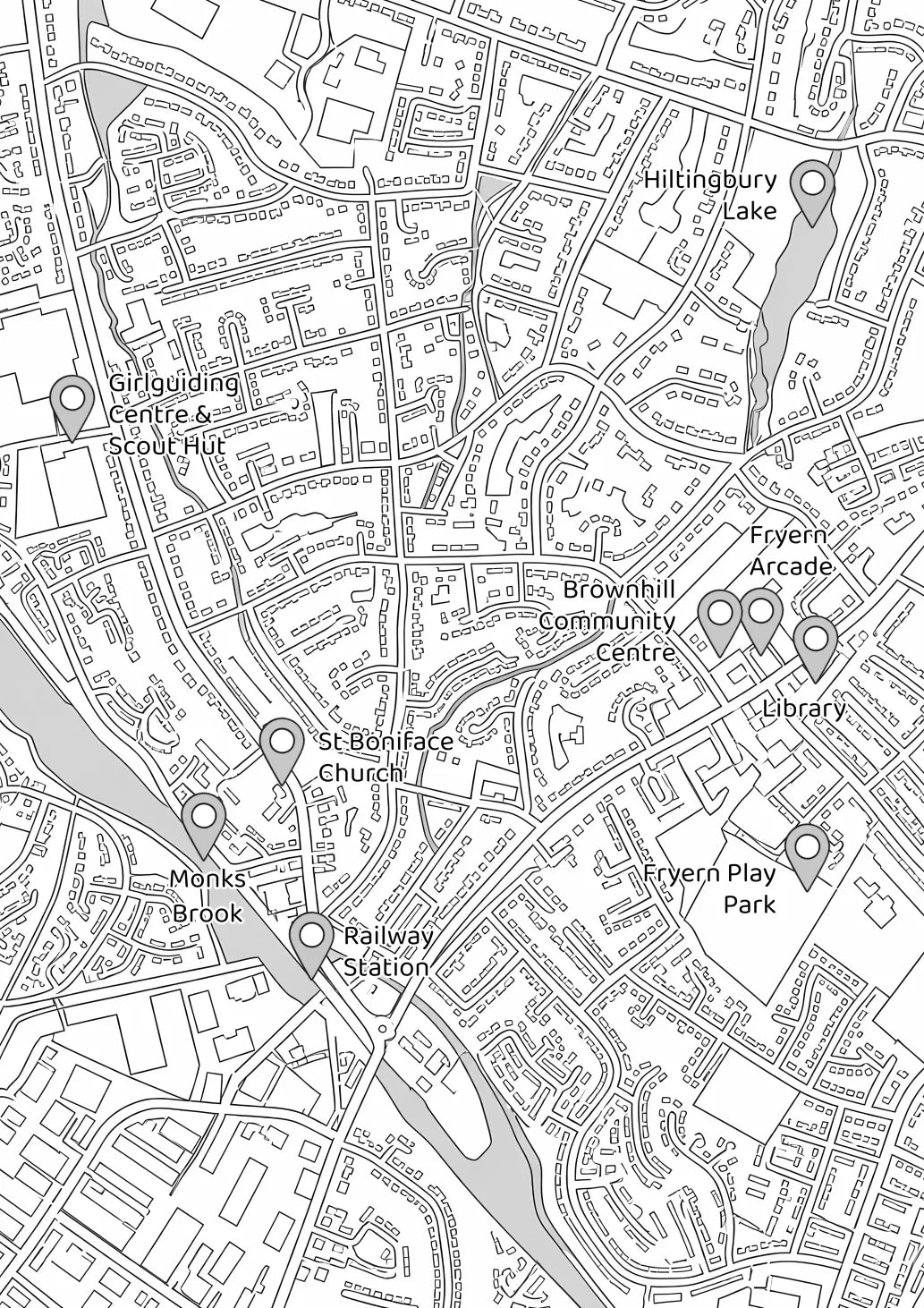 The Lost Colours of Chandler's Ford - Local Colouring Book