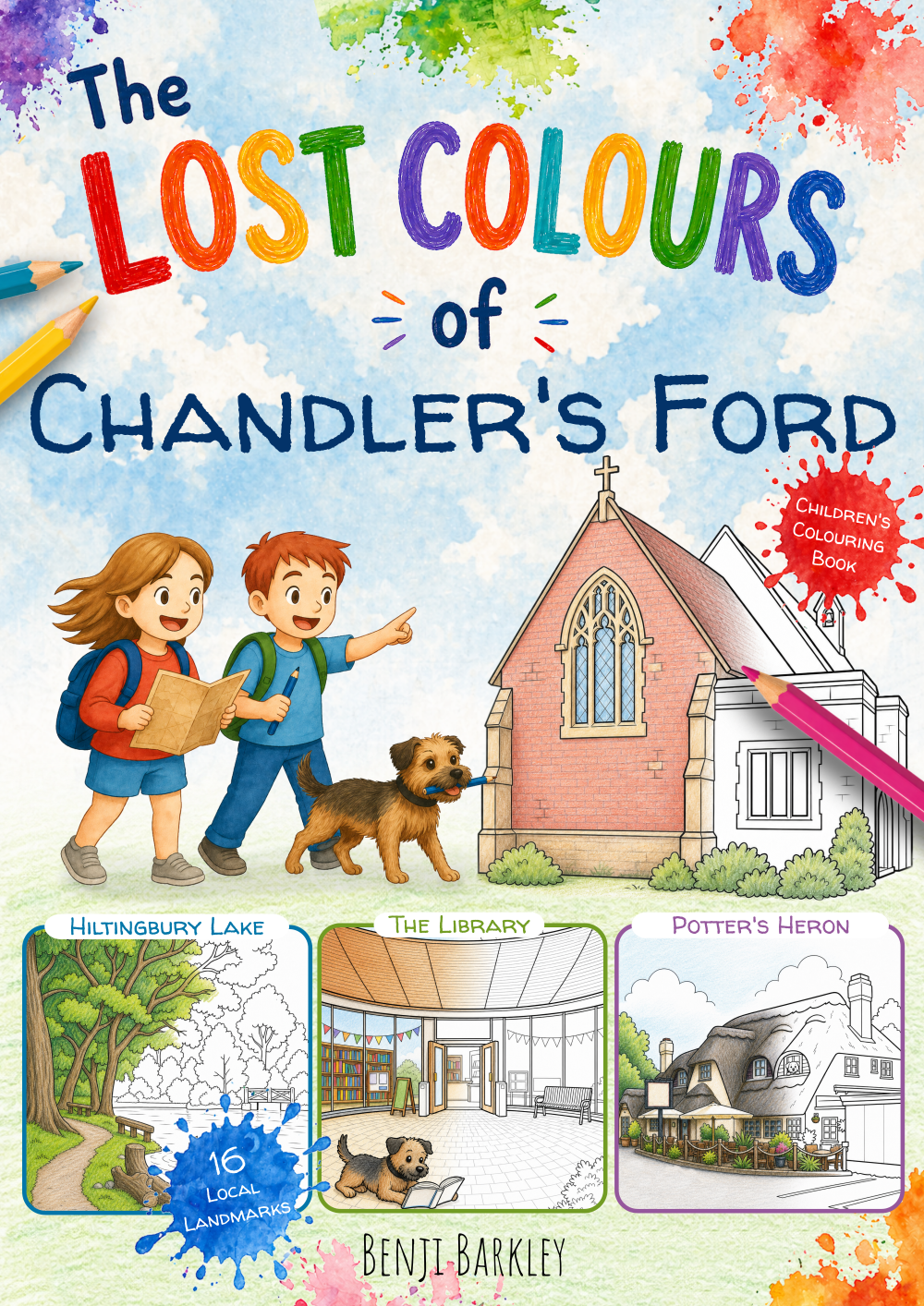 The Lost Colours of Chandler's Ford - Local Colouring Book