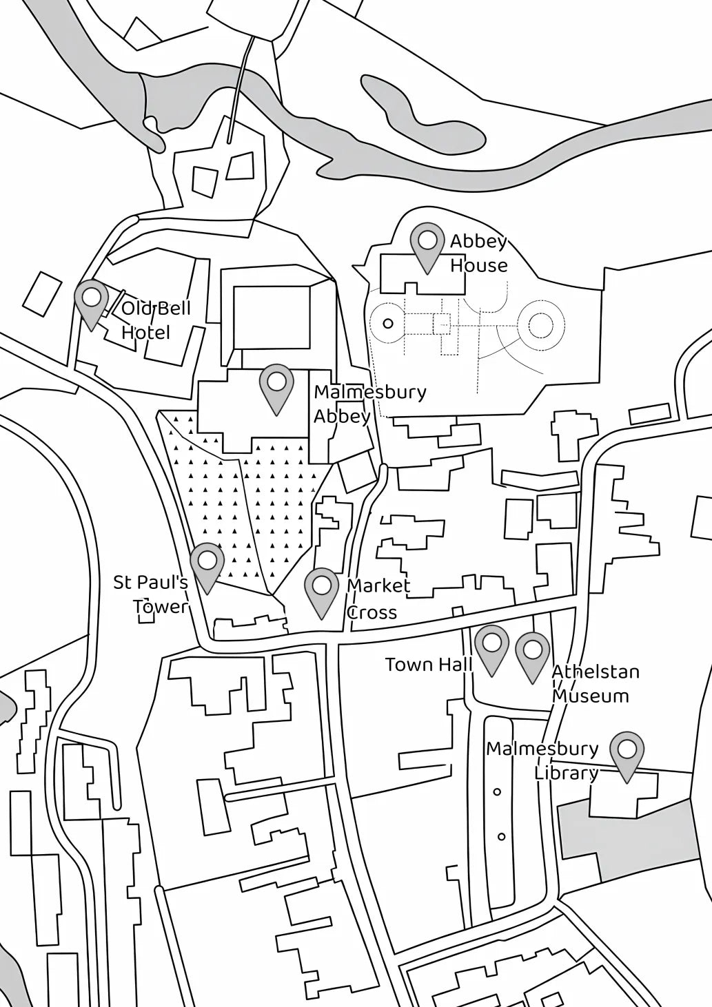 The Lost Colours of Malmesbury - Local Colouring Book