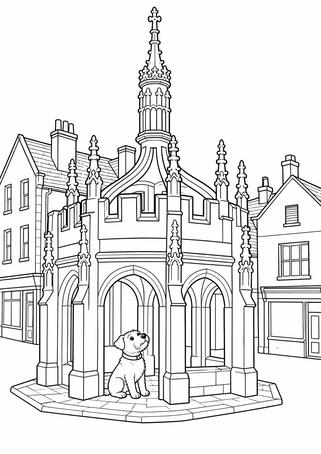 The Lost Colours of Malmesbury - Local Colouring Book