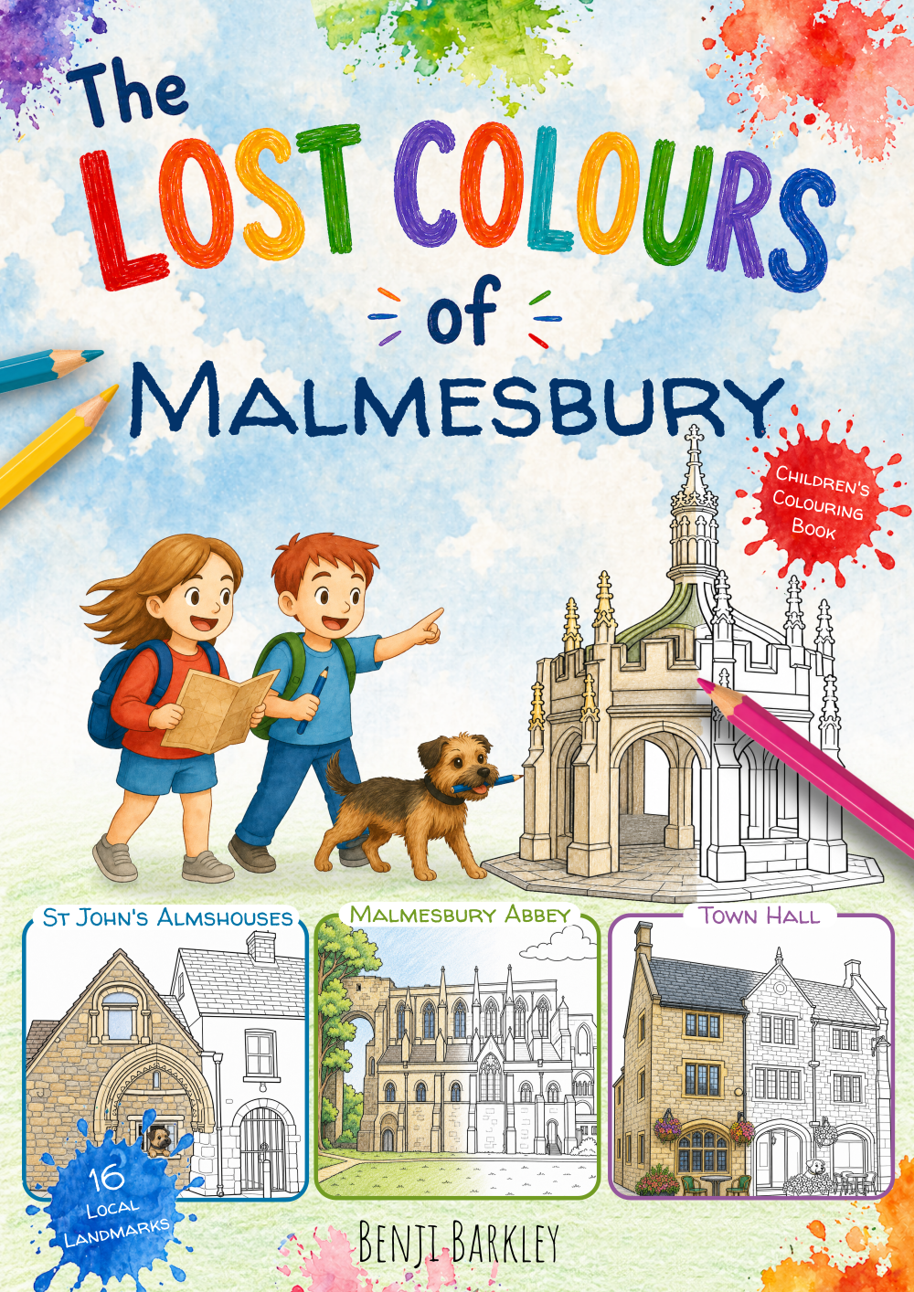 The Lost Colours of Malmesbury - Local Colouring Book