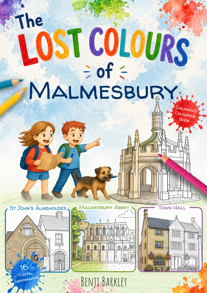 The Lost Colours of Malmesbury - Local Colouring Book