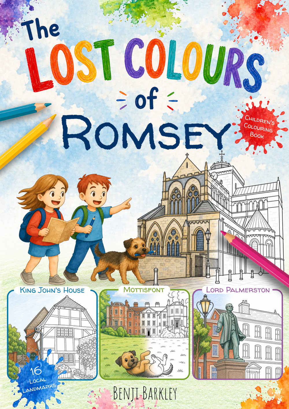 The Lost Colours of Romsey - Local Colouring Book