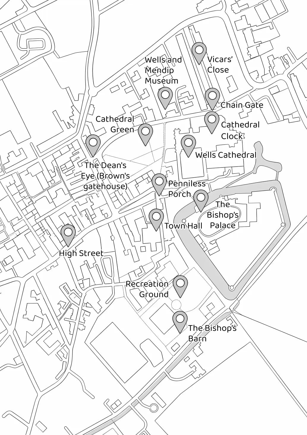 The Lost Colours of Wells - Local Colouring Book