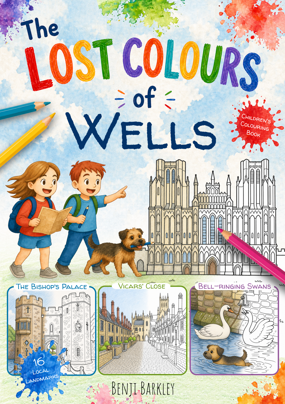 The Lost Colours of Wells - Local Colouring Book